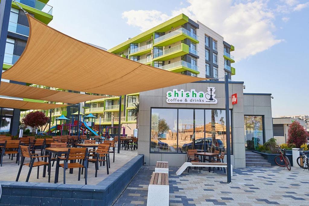 Rusty Sands Apt Spa N Pools Beach Resort Năvodari Eksteriør bilde